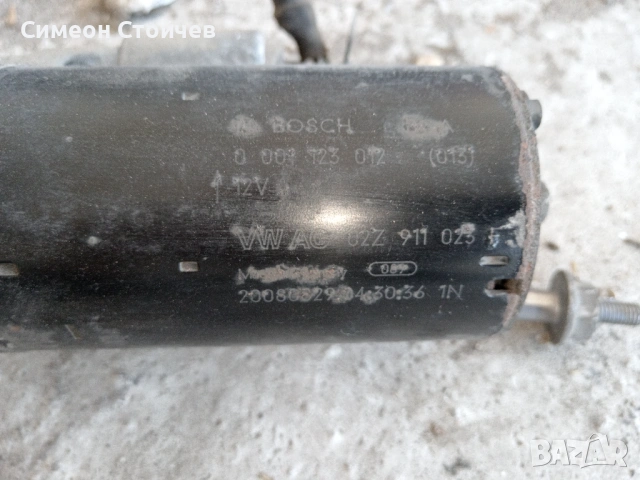 Стартер1.9 tdi 105 к.с. BLS VW, снимка 2 - Части - 54602104