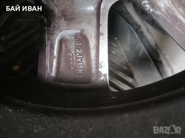 АЛУМИНИЕВИ ДЖАНТИ 15 КИ ЗА VW , снимка 14 - Гуми и джанти - 53971736