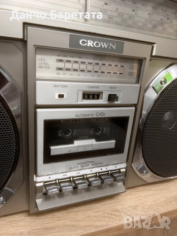 Crown csc 950 L, снимка 4 - Радиокасетофони, транзистори - 55435330