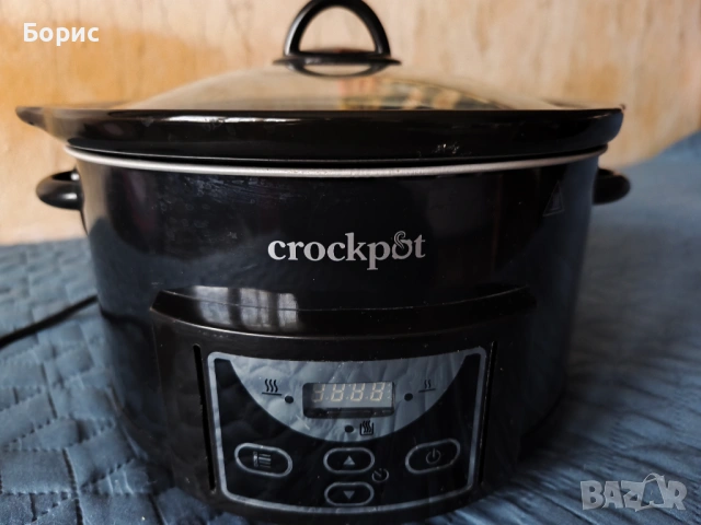 Дигитален Crock-Pot 4.7L – Уред за бавно готвене (Модел SCCPRC507B)