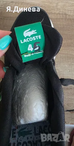 Мъжки маратонки Lacoste, снимка 6 - Маратонки - 55397289