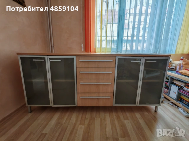 Продавам МДФ шкаф, снимка 2 - Шкафове - 54936456
