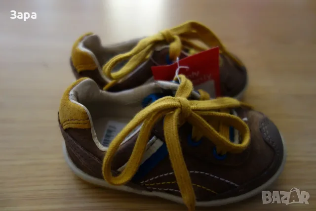 нови кожени обувки Clarks, 18.5ти номер, снимка 3 - Бебешки обувки - 55476922