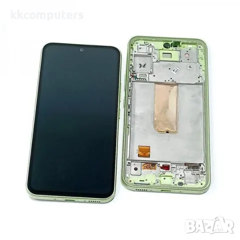 LCD Дисплей за Samsung SM-A546 / A54 / 5G 2023 / GH82-31231C / GH82-31232C / Тъч скрийн / Зелен / As