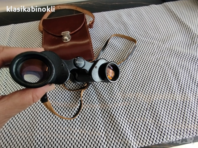 ТОП Бинокъл Carl Zeiss Jena-JENOPTEM MULTI COATED-8 х 30W--Като НОВ, снимка 7 - Екипировка - 54249920