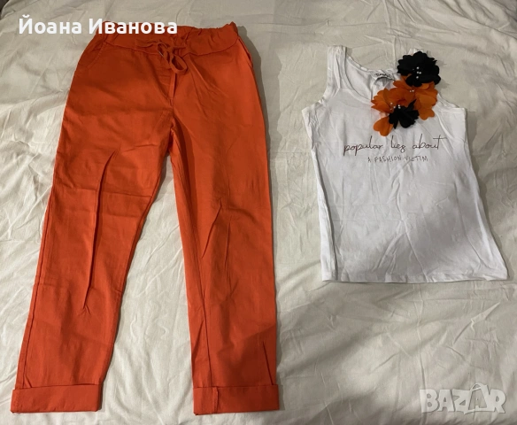Комплект 3 тениски и 3 панталона, снимка 2 - Комплекти - 55247392