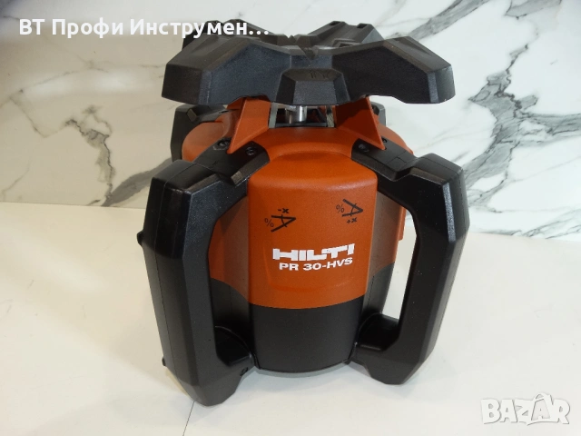 Hilti PR 30 HVS A12 - Ротационен лазерен нивелир, снимка 5 - Измервателни инструменти - 54907796