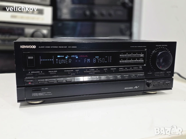 🚀🔥🇯🇵 ЯПОНСКО СТЕРЕО ЧУДОВИЩЕ! Продавам Ресийвър Kenwood KR-V8020 – 11.5 кг Чист Мускул! 🔥🇯🇵🚀