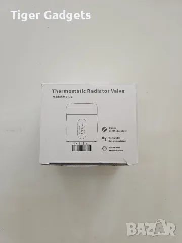 Смарт термостатична глава ME173 Zigbee 3.0 за радиатор, Tuya Smart, Alexa, Google Home, снимка 9 - Радиатори - 55586084