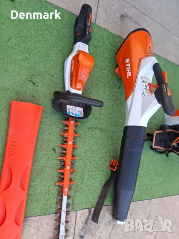 Батерия Stihl AL3000L и акумолаторна ДУХАЛКА И Храсторез , снимка 2 - Градинска техника - 55683758