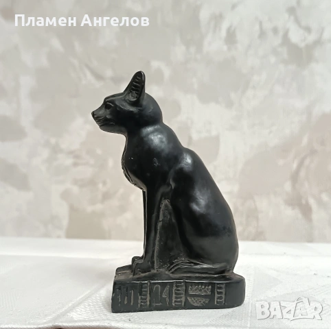 Статуетка, фигурка на Египетската Богиня Бастет-9.5см. , снимка 3 - Декорация за дома - 54796822