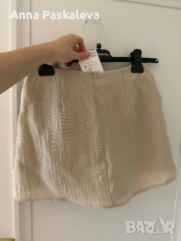 Комплект Zara - блуза и пола панталонки, снимка 5 - Комплекти - 54332624