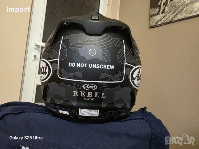 Каска за мотор ARAI - REBEL Размер XL, снимка 7 - Аксесоари и консумативи - 54495267
