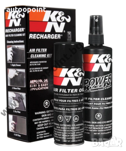 Комплект за почистване на спортни въздушни филтри K&N - 99-5050