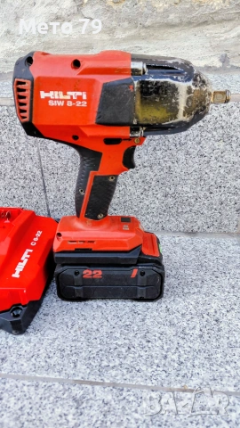Hilti SIW 8-22 Гайковерт Nuron , снимка 3 - Други инструменти - 54975628