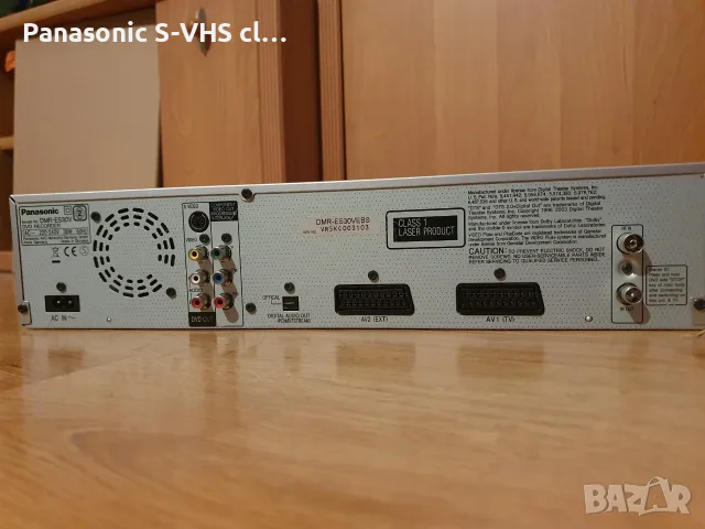 Panasonic DMR-ES30V VHS-DVD recorder, снимка 9 - Плейъри, домашно кино, прожектори - 55607992