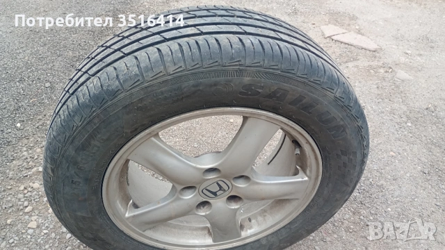 оригинални джанти с летни гуми хонда акорд,сивик,црв 16", снимка 12 - Гуми и джанти - 54183311