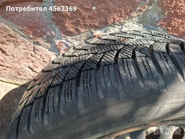 Продавам зимни гуми, железни джанти и тасове, снимка 9 - Гуми и джанти - 55359915