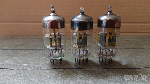 Радиолампи RFT ECC81, ECC83. 