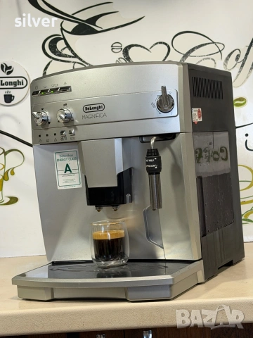 Кафемашина кафе автомат delonghi magnifica с гаранция, снимка 8 - Кафемашини - 55227624