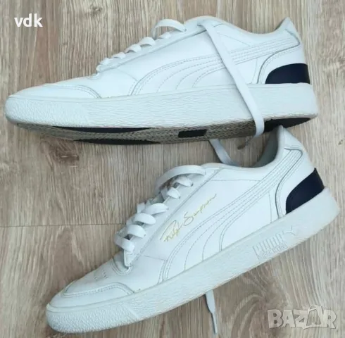 100% Оригинални страхотни мъжки маратонки от естествена кожа PUMA - RALPH SAMPSON! 