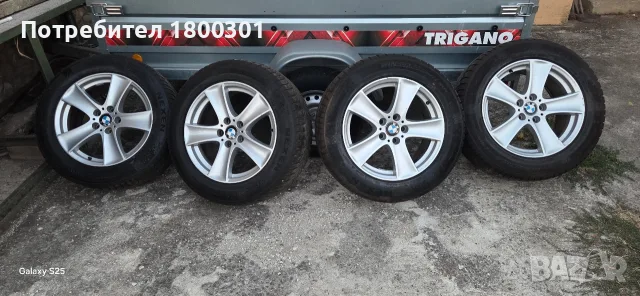 OEM БМВ джанти 18 цола style 209 със зимни гуми 255/55/18 