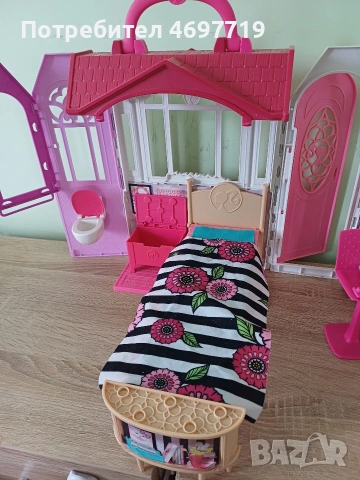 Преносима къща на Барби, снимка 7 - Кукли - 54266066