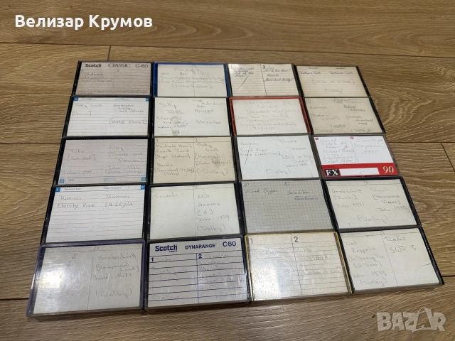 Аудио касети 20 броя, снимка 3 - Аудио касети - 55206750