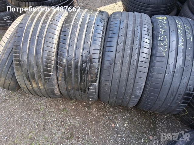 285 40 21 KUMHO 4броя летни дот 2022г 