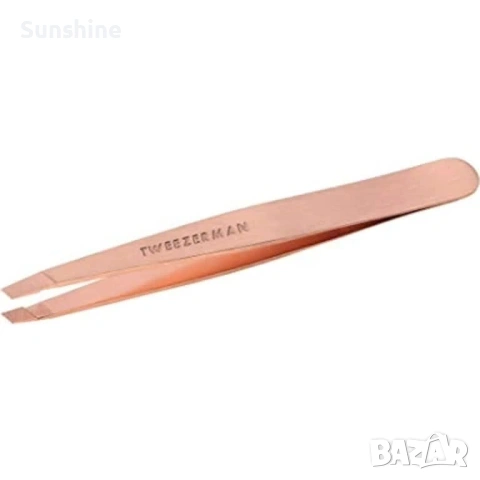 Пинсета Tweezerman Rose Gold