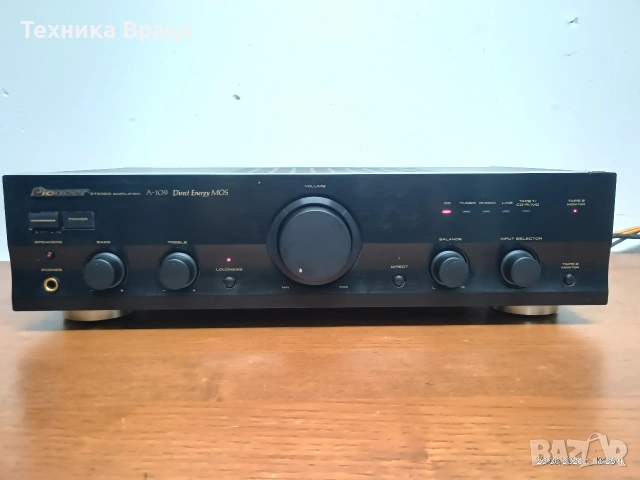 Pioneer A-109 в чудесно състояние. Изпращам видео. 