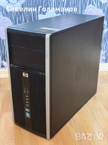 Продавам HP Compaq 6005 Pro + монитор + клавиатура