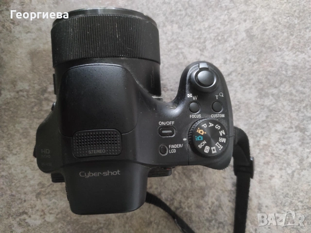 Sony Cyber-shot DSC-HX300 – 50x оптичен zoom + статив King best KVB-120, снимка 2 - Фотоапарати - 54399793
