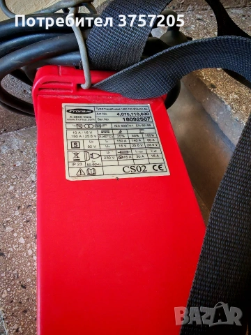 Fronius trans poket 1500 Tig, снимка 4 - Други инструменти - 54699002