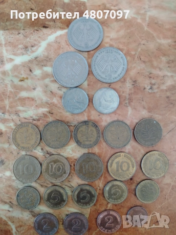 24бр.Стари Германски монети, снимка 2 - Колекции - 54305640