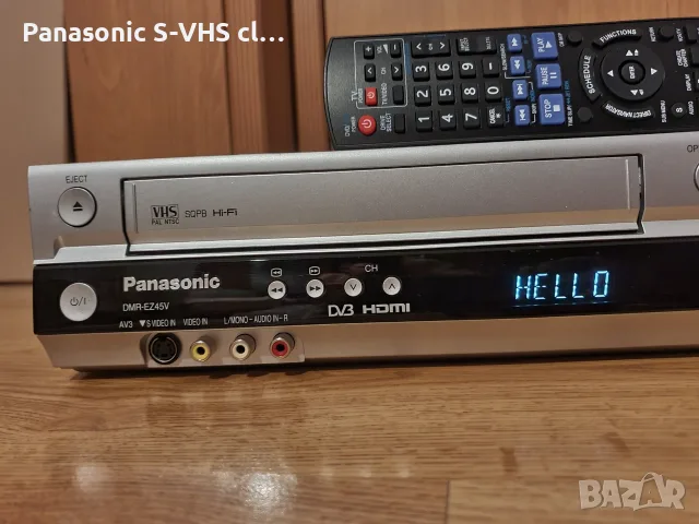 Panasonic DMR- EZ45V  HDMI , снимка 2 - Плейъри, домашно кино, прожектори - 55608627