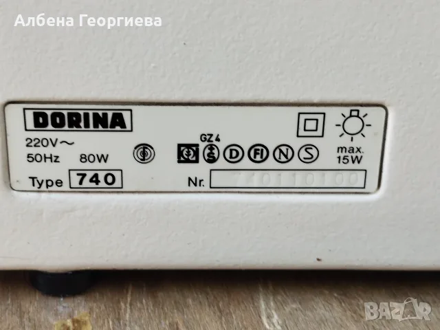 Шевна машина PFAFF hobby 317 , снимка 5 - Шевни машини - 55601502