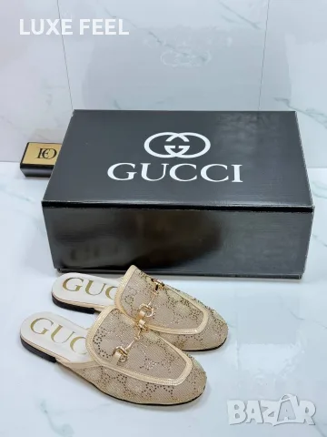Gucci 🔥Дамски Чехли , снимка 3 - Чехли - 55628948