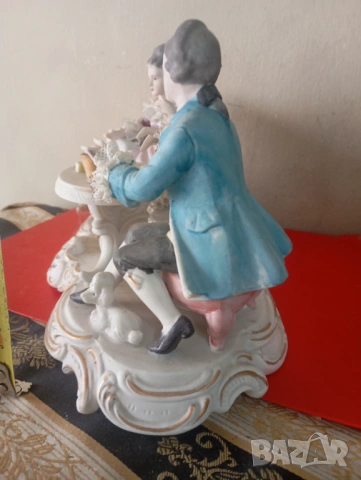 Порцеланова статуетка,композиция, снимка 4 - Други ценни предмети - 54075768