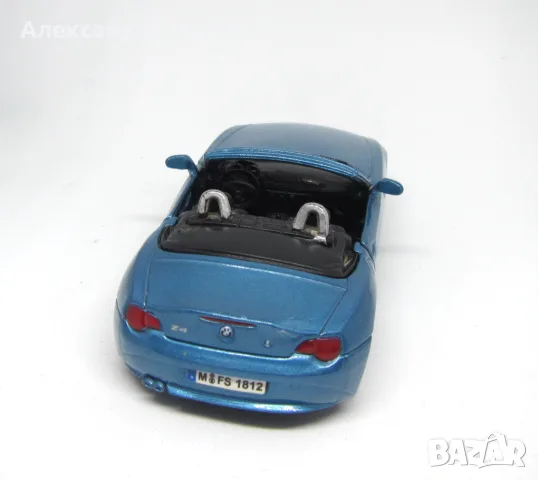 Колекционерска метална количка Maisto BMW Z4 1:36 , снимка 5 - Колекции - 55544408