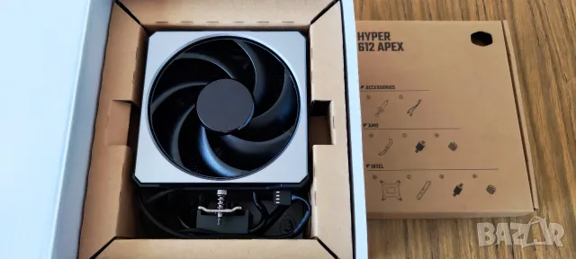 Охлаждане, нов Cooler Master Hyper 612 Apex (Intel, AMD AM4/AM5), снимка 3 - Други - 55465468