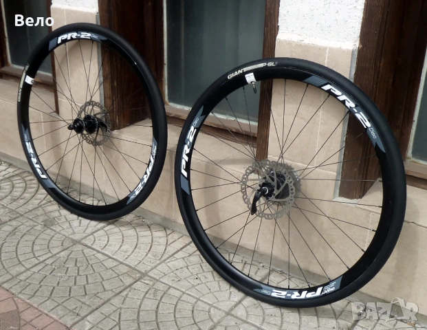 Giant PR-2 Disc Aluminum Wheelset  28 цола ! ТОП !, снимка 9 - Части за велосипеди - 54206367