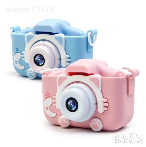 Детски фотоапарат STELS W329, 40MP, 8X Zoom, Селфи детска камера
