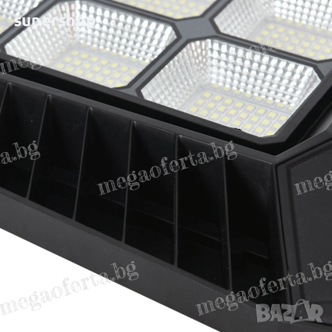 Улична Соларна Лампа 1800W Cobra MAX с Датчик за Движение и Дистанционно, снимка 3 - Соларни лампи - 54991147