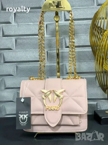 Pinko Нова Дамска Чанта Различни Цветове Пинко , снимка 6 - Чанти - 55329841