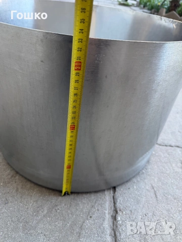 Казан алпака неръждавейка Хром Силистра, снимка 6 - Съдове за готвене - 54115691