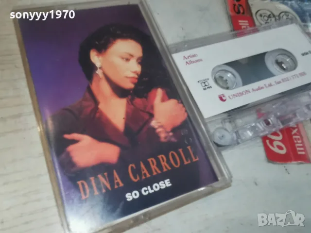 DINA CARROLL UNISON TAPE 1008261826H2E7R, снимка 4 - Аудио касети - 55617453