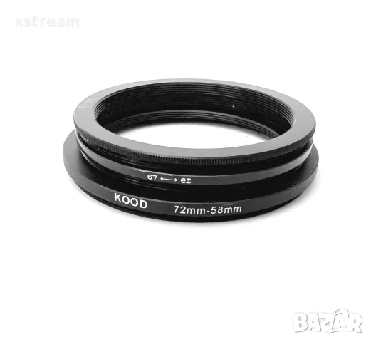 Step-DOWN Преходник за филтър на резба, за обектив Различни размери / Lens Filter Adapter Ring