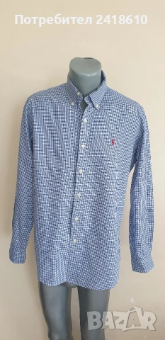 POLO Ralph Lauren Cotton Classic Fit Mens Size М ОРИГИНАЛ НОВО! Мъжка Риза!, снимка 12 - Ризи - 54465200