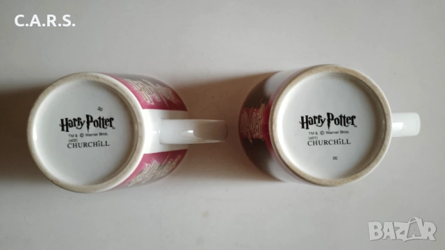 Винтидж Чаши Harry Potter 2001 Warner Bros. Churchill, снимка 5 - Колекции - 54078702